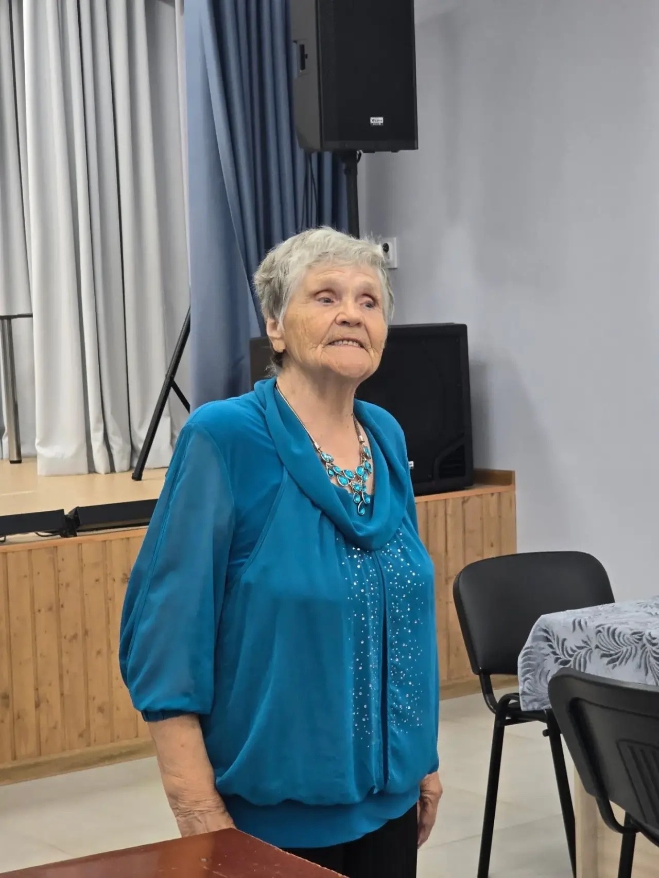 Нина Барыгина рассказывает стих